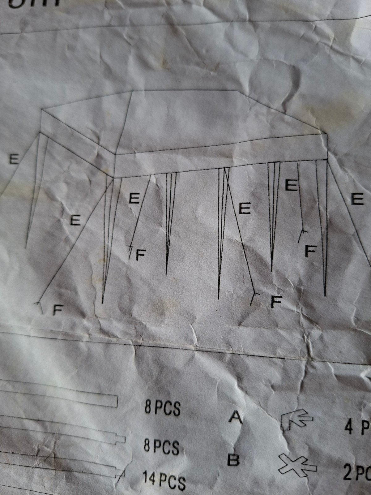 Deze tent te koop wit volledig alles erbij 3 op 6, Enlèvement ou Envoi