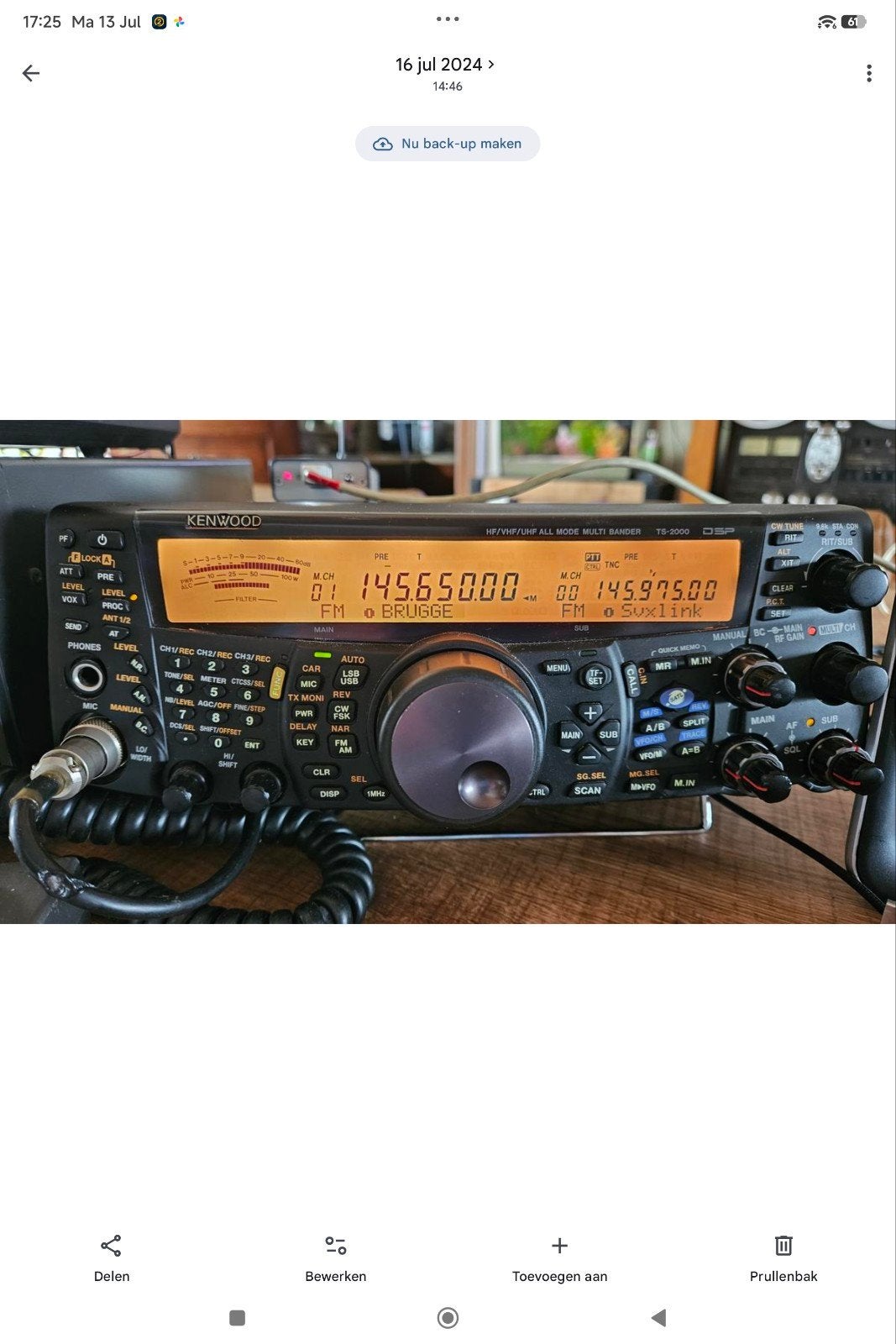 Kenwood TS-2000 Black anniversary edition, Telecommunicatie, Zenders en Ontvangers, Ophalen