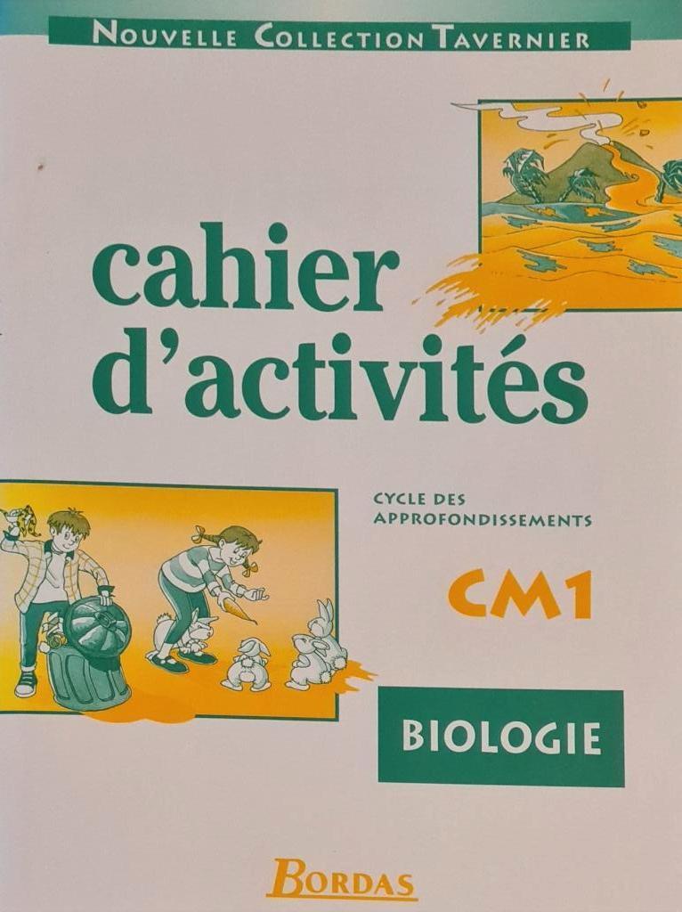 Livre cahier d activités biologie, Livres, Livres scolaires, Biologie, Primaire, Enlèvement ou Envoi