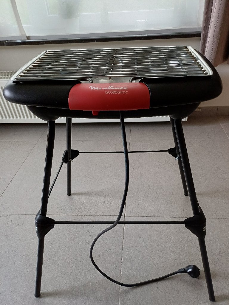 electrische bbq op poten, Ophalen, Zo goed als nieuw, Moulinex