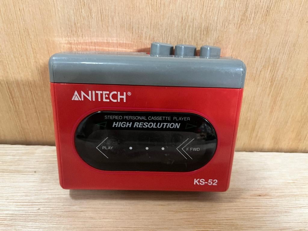 Walkman Anitech KS-52 Cassette Player, Ophalen, Walkman
