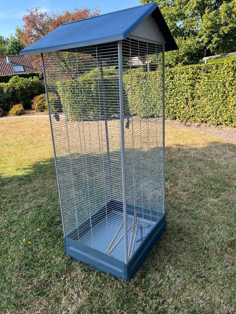 vogelkooi, Dieren en Toebehoren, Ophalen, Zo goed als nieuw, Metaal, Vogelkooi