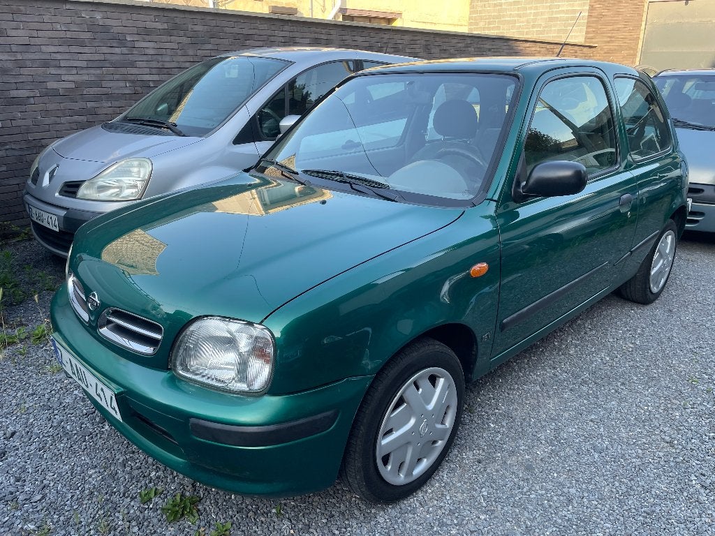 NISSAN MICRA 1.0 ESS BOITE AUTOMATIQUE CT OK, Auto's, Nissan, Stof, 4 cilinders, Airbags, 5 zetels