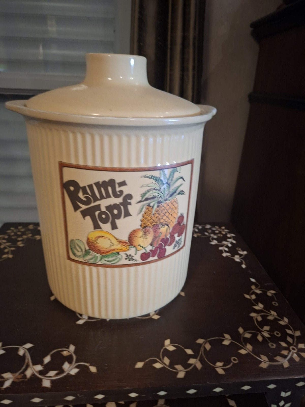 pot de sangria, Enlèvement