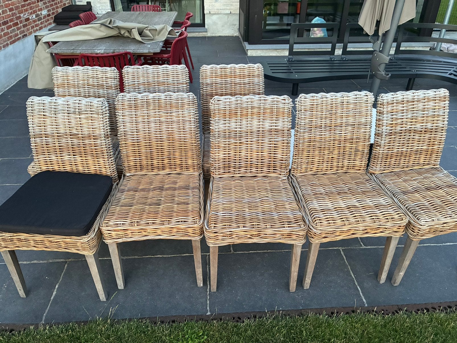 Terrasstoelen, Tuin en Terras, Ophalen, Gebruikt