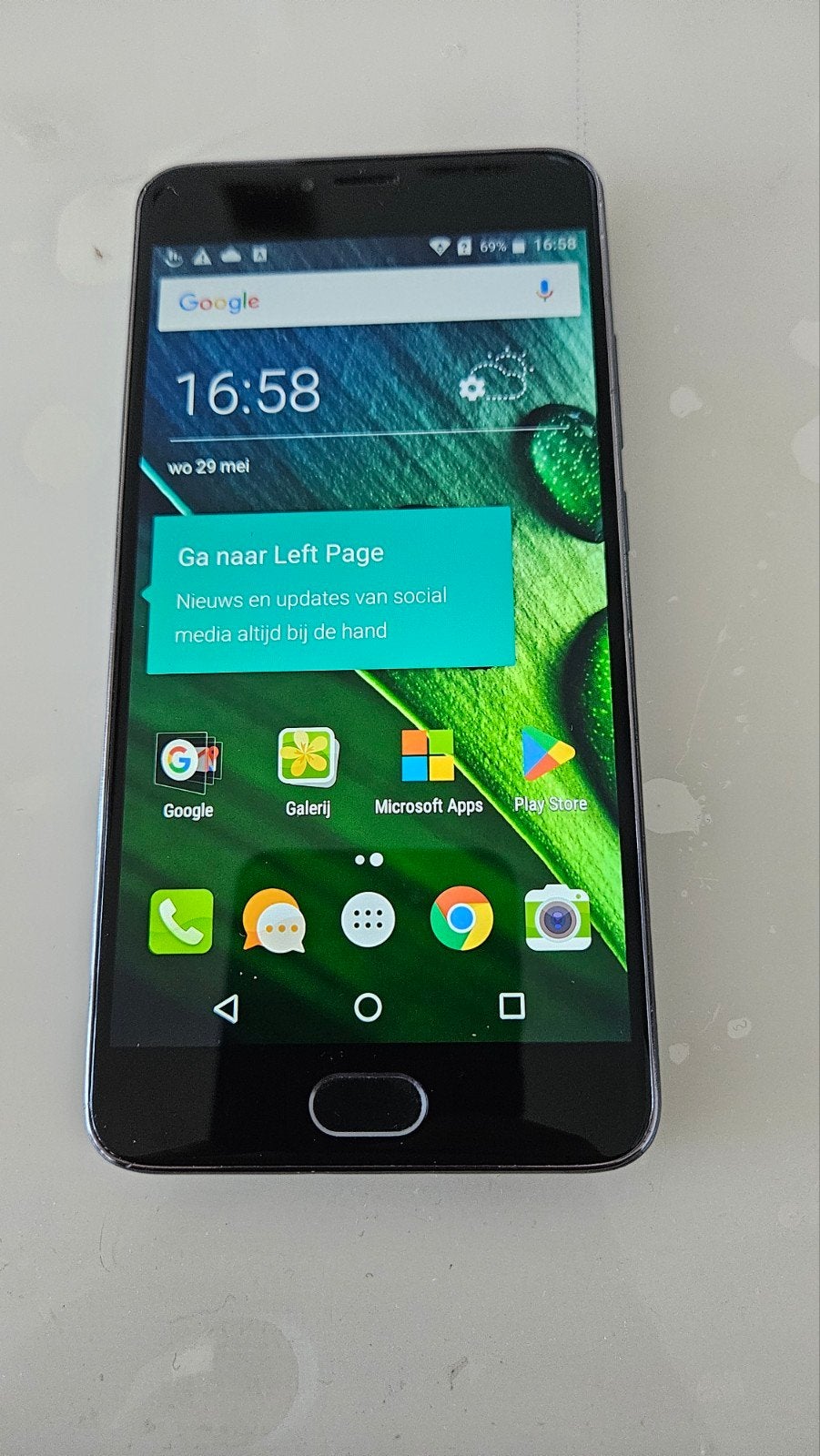 Acer z6 plus dualsim, Telecommunicatie, Ophalen of Verzenden, Gebruikt