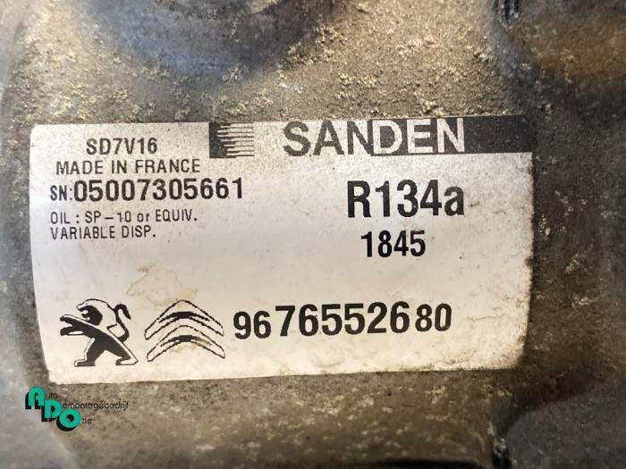 Pompe clim d'un Citroen Jumper (Jumper 14-), -, 3 mois de garantie, Utilisé, -