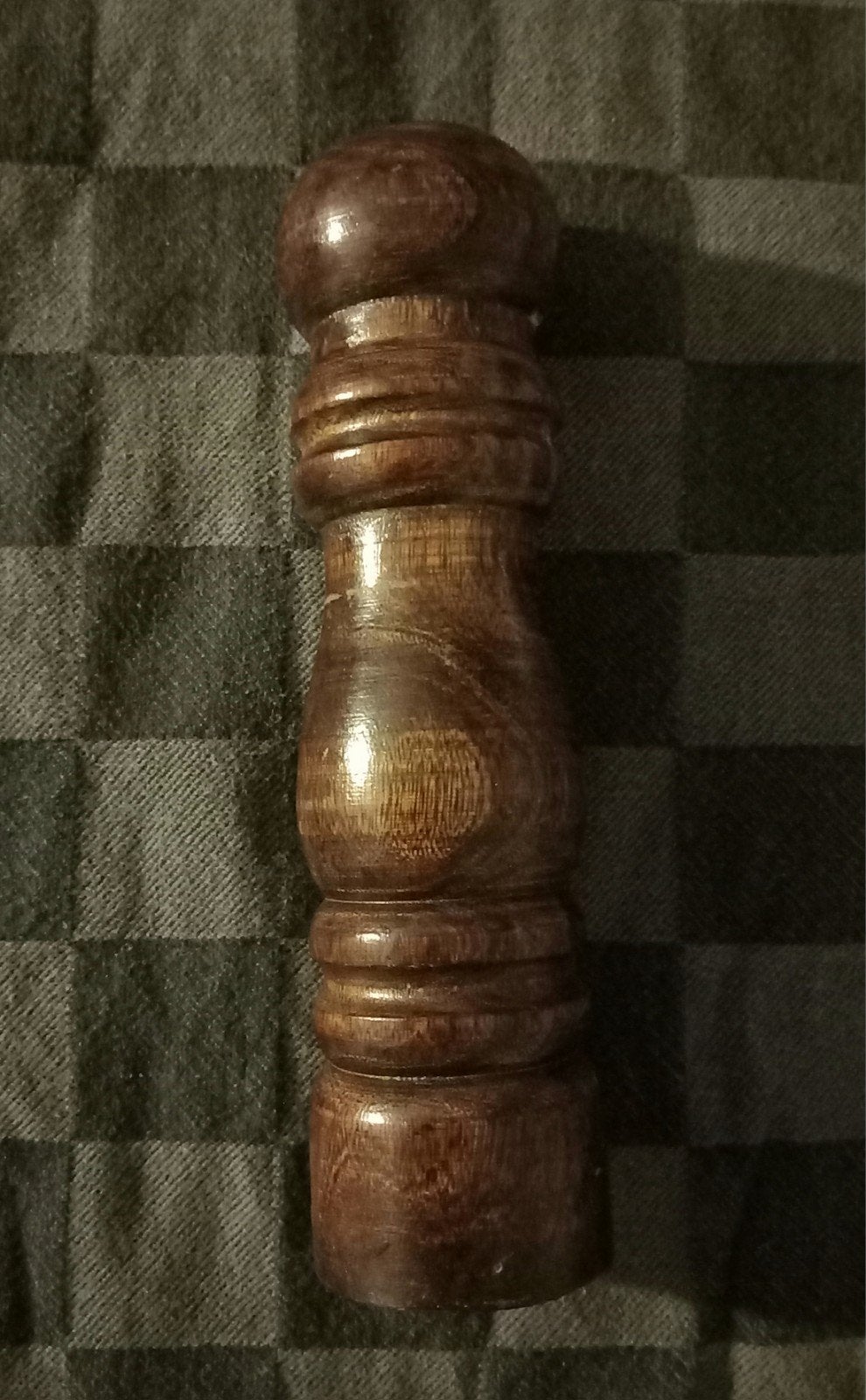 salière en bois -> 1€, Enlèvement, Utilisé, Bois, Brun