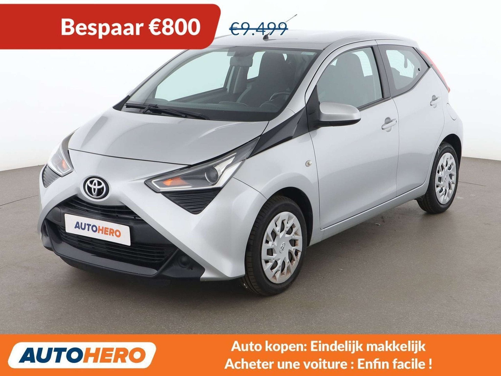 Toyota Aygo 1.0 VVT-i X-Play (bj 2020), Auto's, Voorwielaandrijving, 4 zetels, Stof, Gebruikt