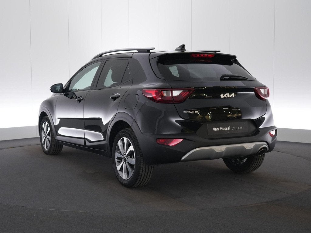Kia Stonic 1.0 T 100 Pulse DCT (automatique), Autos, Entreprise, Entretenue par le concessionnaire, Noir, 5 portes