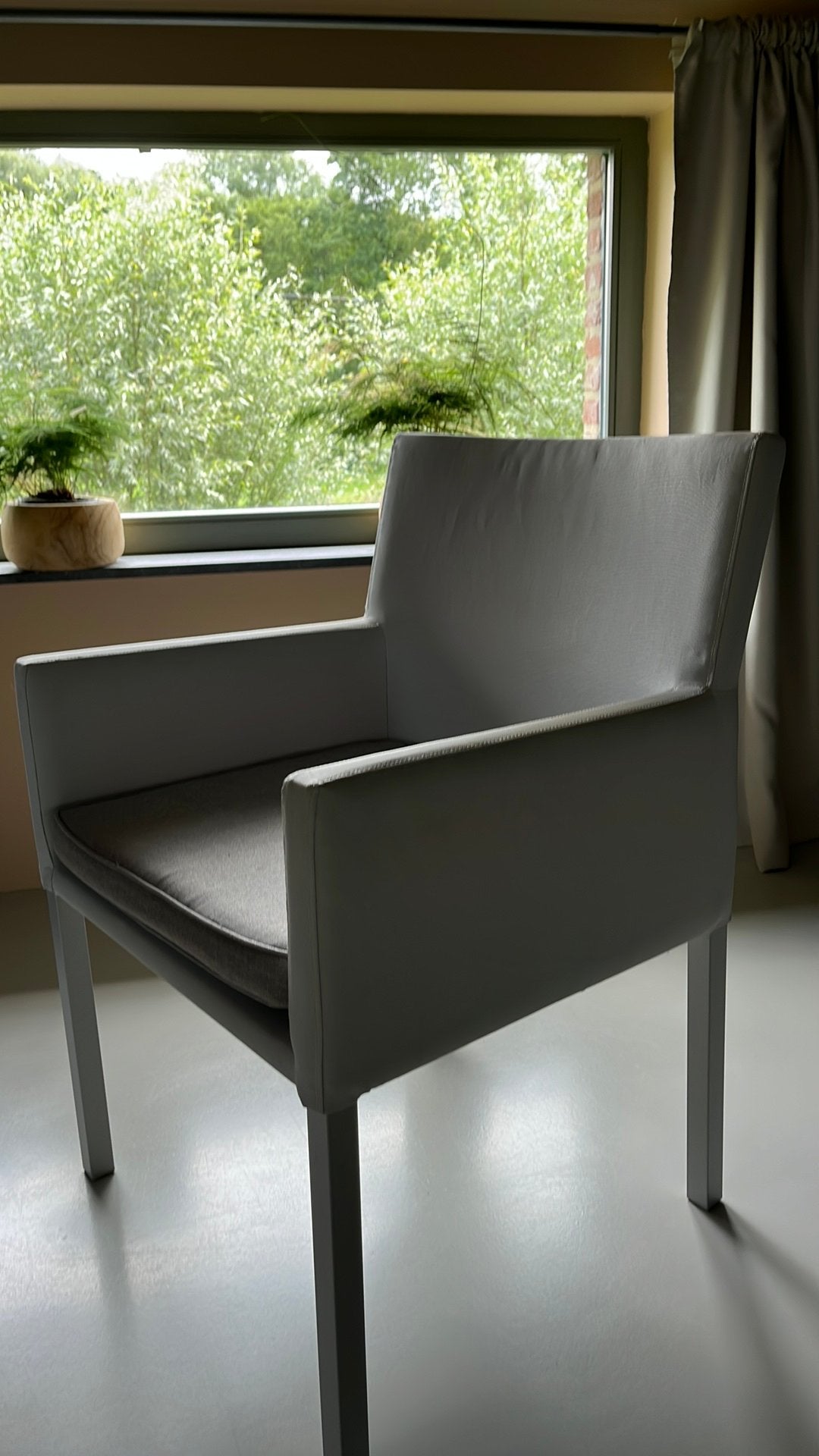 Witte stoelen, aluminium +bekleding kunststof van hello suns, Enlèvement, Utilisé, Synthétique