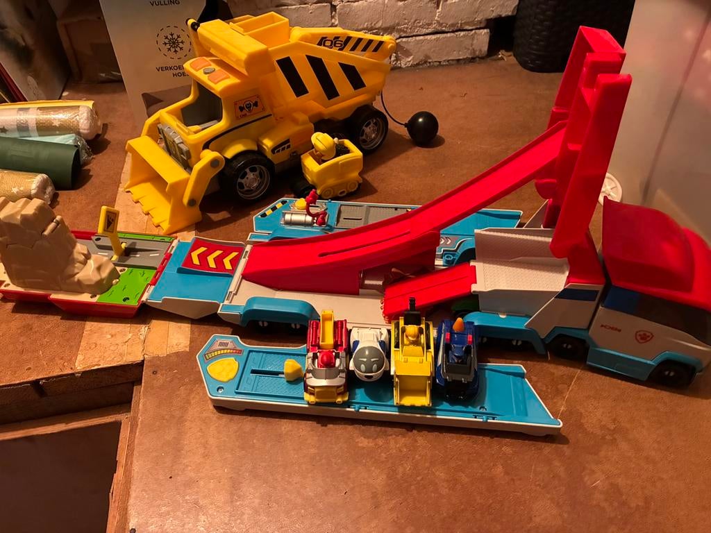 Paw patrol, Ophalen, Gebruikt