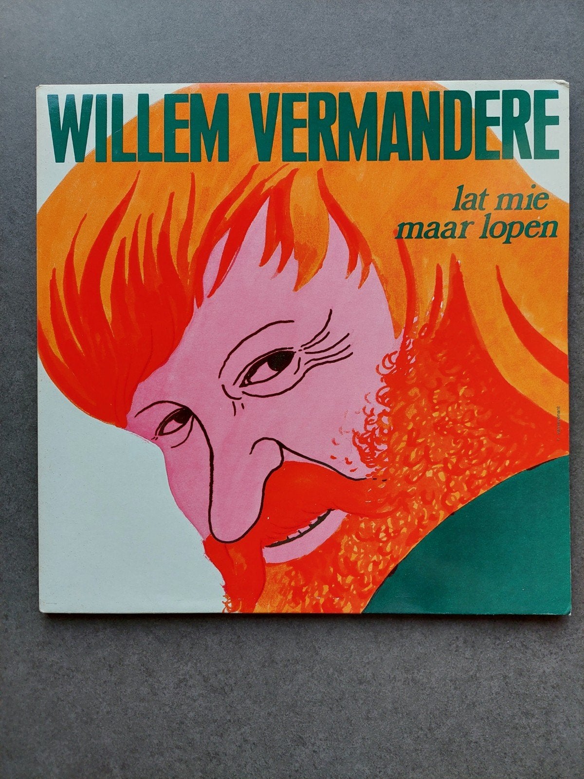 Willem Vermandere - lat mie maar lopen, Enlèvement