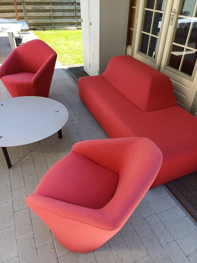 Top Design zithoek Viccarbe!5stuks.(nieuwstaat), Ophalen, Design, Zo goed als nieuw, Stof