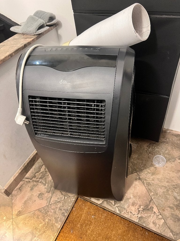 Mobiele airco Elite, Ophalen, Energieklasse A of zuiniger, Koelen en Ontvochtigen, Minder dan 60 m³