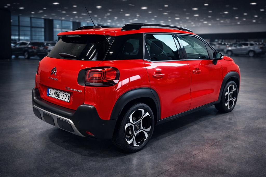 CITROËN C3 AIRCROSS 1.2 PURETECH 110ch SHINE, Autos, Citroën, Rouge, Achat, Euro 6, Entreprise