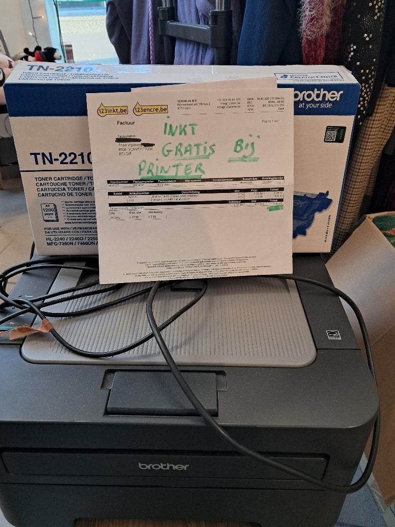 Laser printer brother, Computers en Software, Ophalen, Zo goed als nieuw, Printer