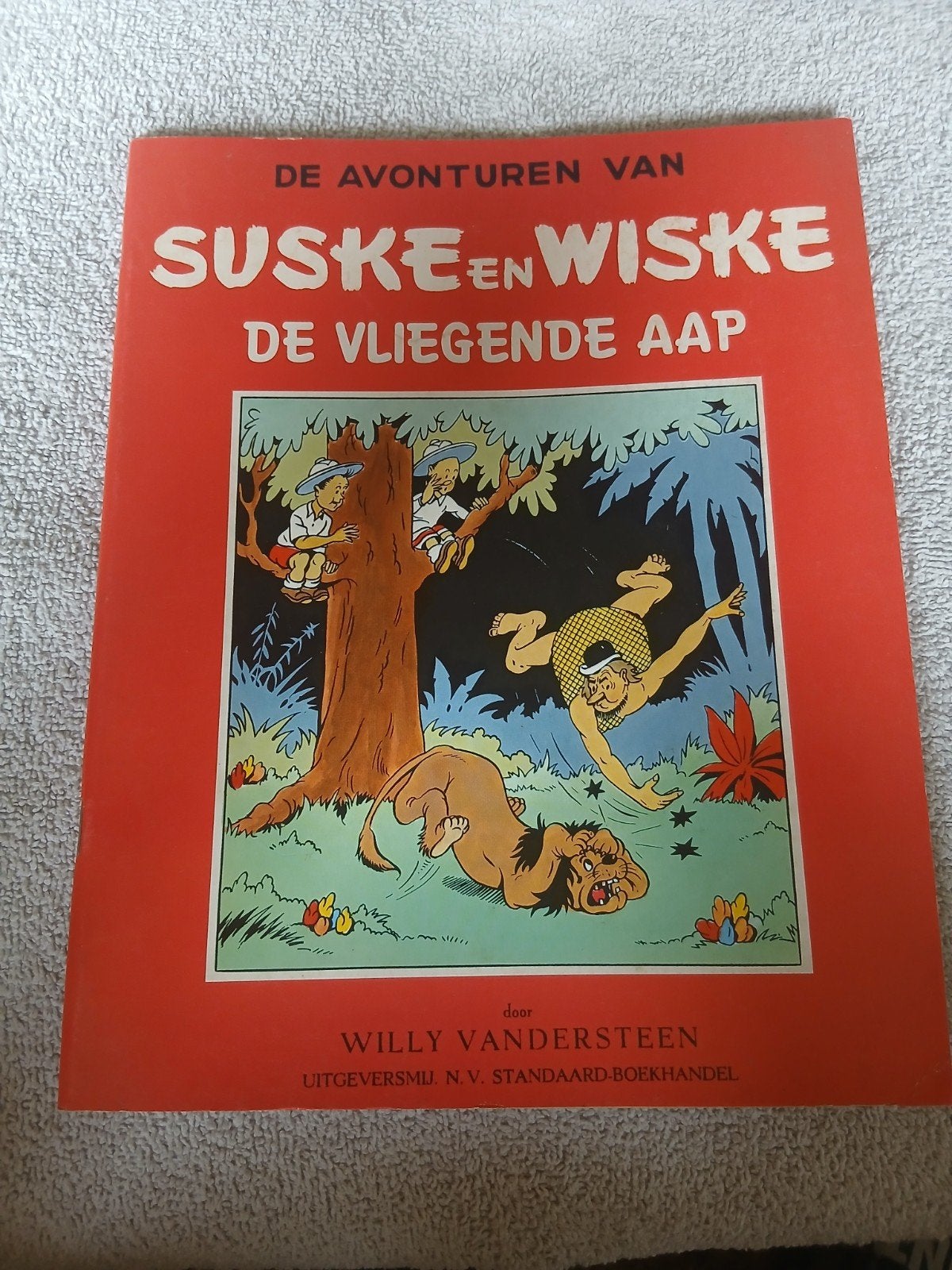 suske en wiske strip, Eén stripboek, Ophalen, Gelezen, Willy Vandersteen