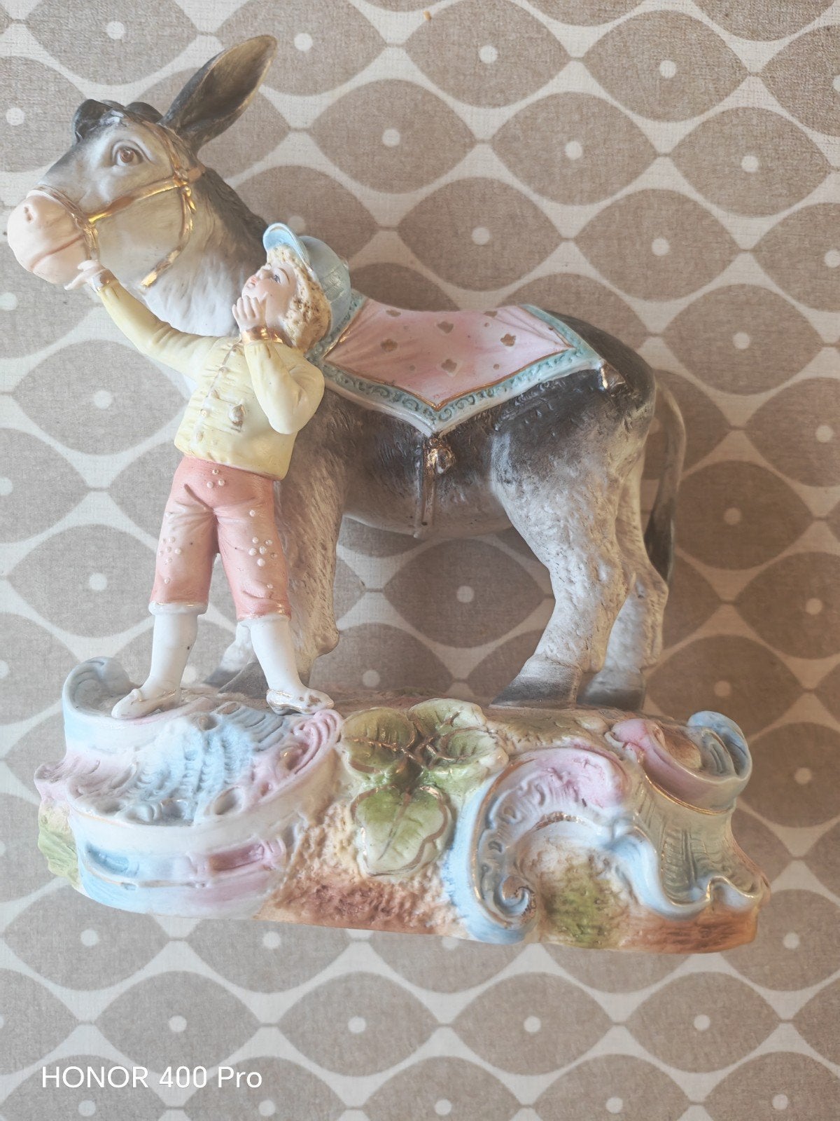 Âne décoratif en biscuit, Enlèvement ou Envoi