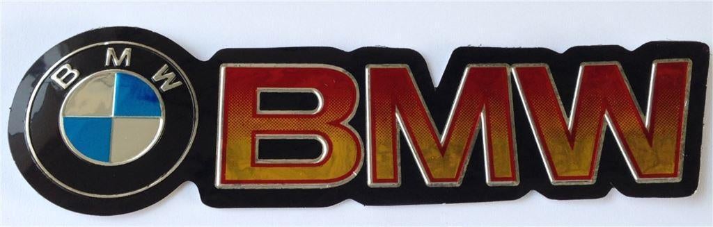 BMW metallic sticker #6, Motoren, Accessoires | Stickers, Verzenden