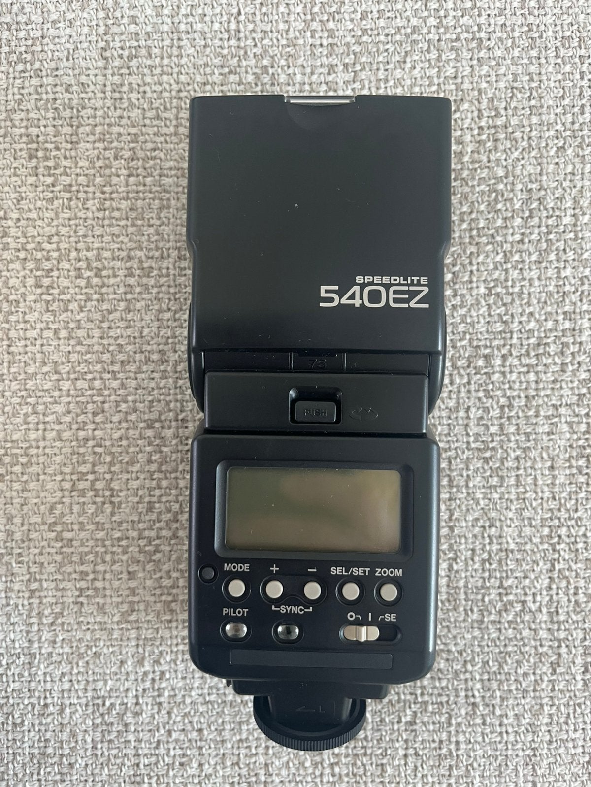 Canon speedlite 540EZ, Ophalen of Verzenden, Gebruikt, Canon