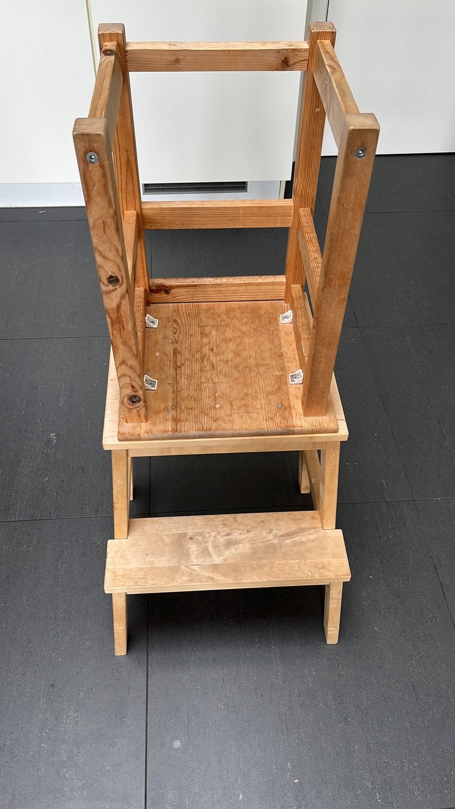 Ikea-hack leertoren, Ophalen, Gebruikt