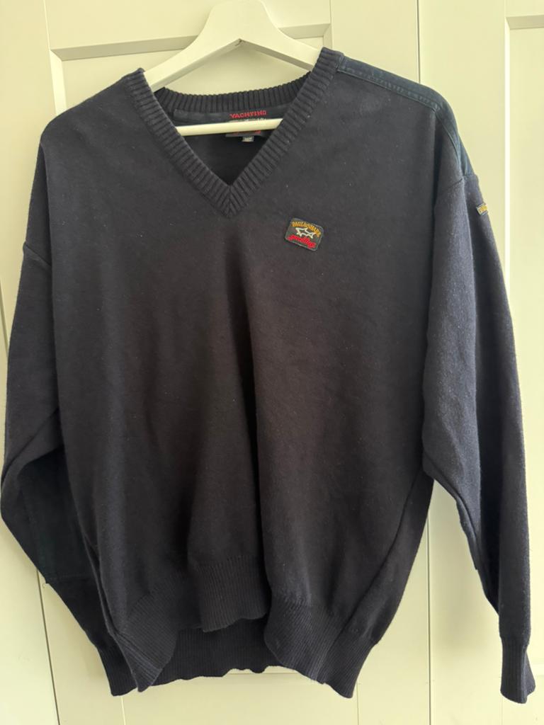 Paul & Shark Trui L, Ophalen, Gedragen, Maat 52/54 (L), Blauw