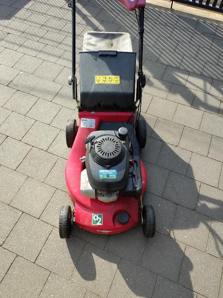 Honda grasmaaier, Ophalen, Gebruikt