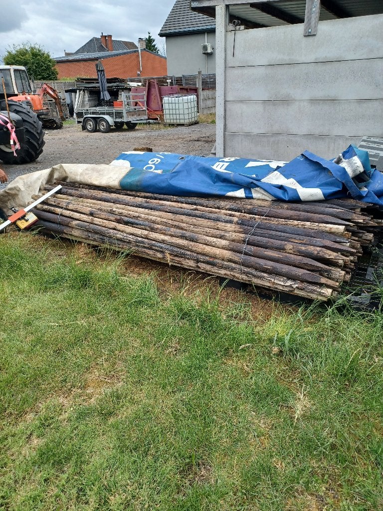 houten palen, gebruikt, Enlèvement