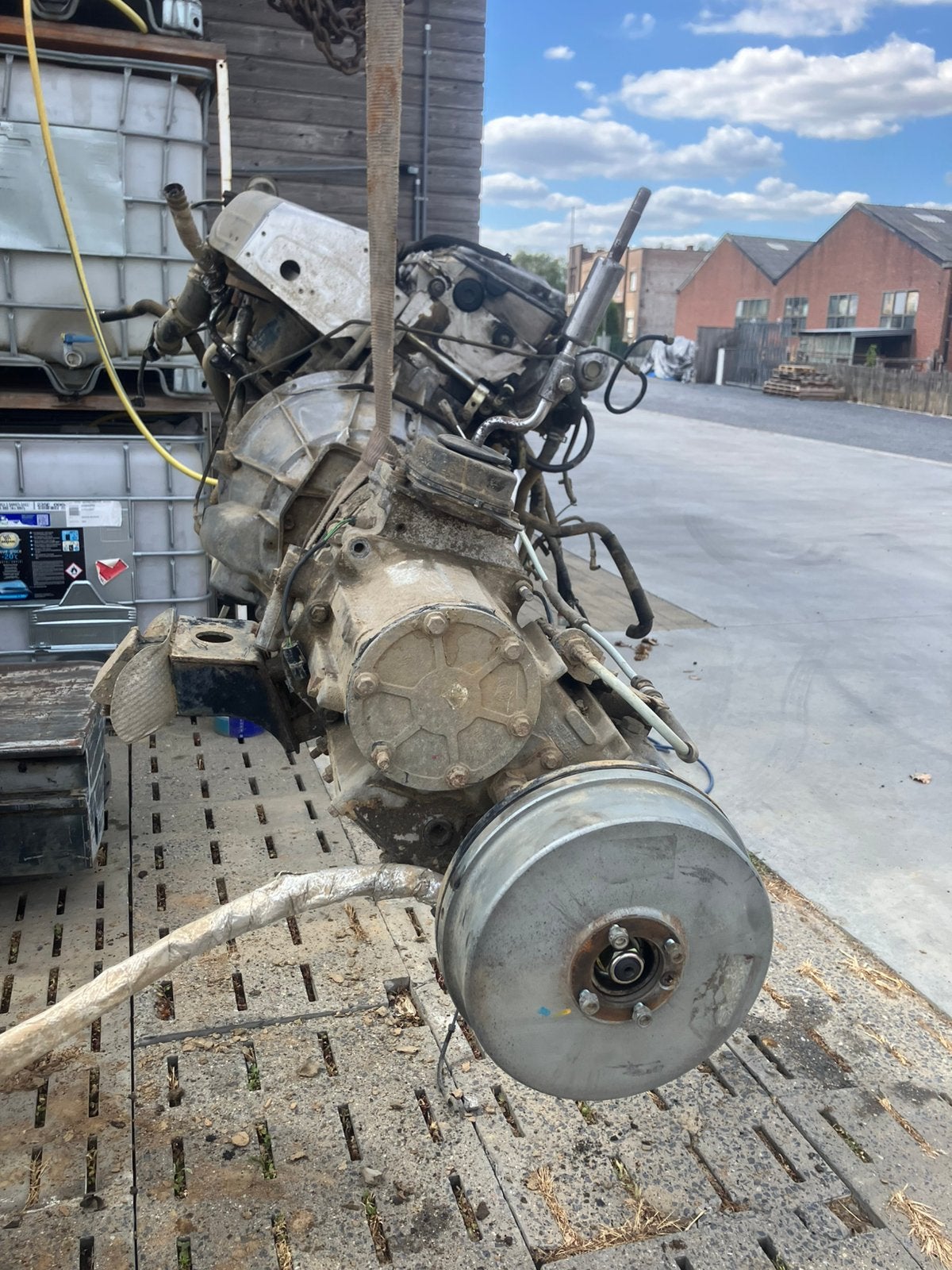 Td5 motor en versnelingsbak van discovery 2, Ophalen, Gebruikt, Land Rover