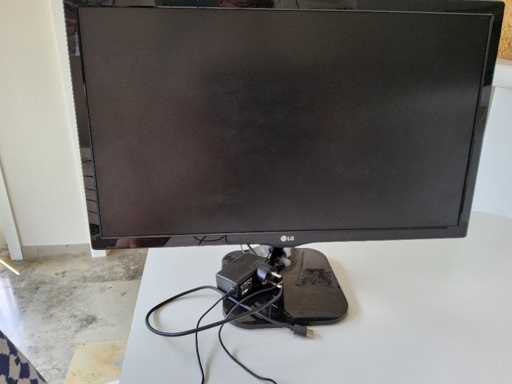 Computerscherm Lg, Computers en Software, Ophalen, LG, 60 Hz of minder, Gebruikt