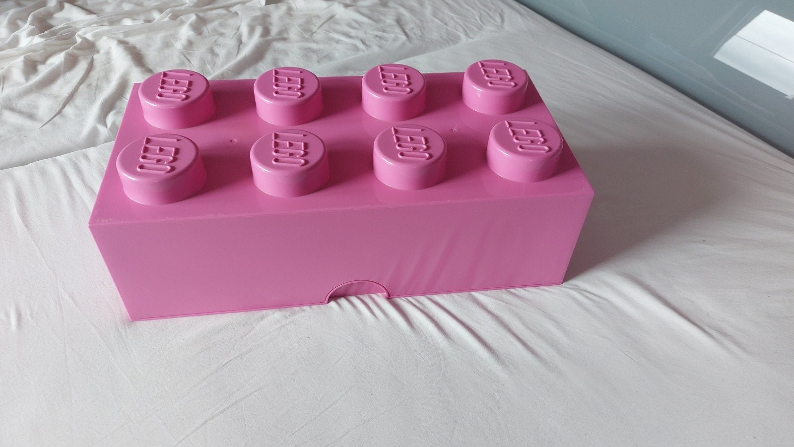Lego opbergdoos 8 noppen, Kinderen en Baby's, Overige thema's, Lego, Overige typen, Ophalen of Verzenden