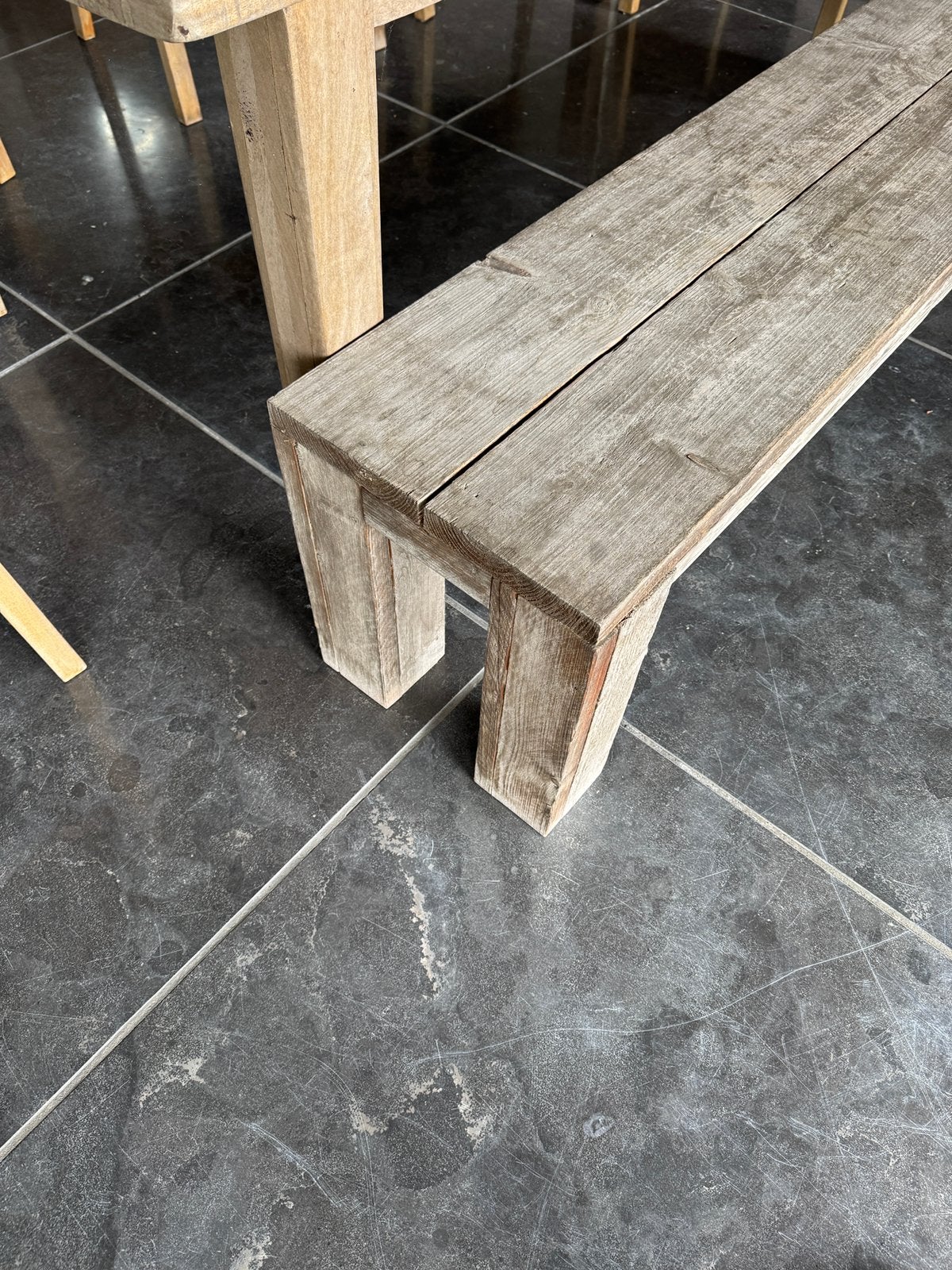 Tuinbank 200x 45x39 cm, Jardin & Terrasse, Bancs de jardin, Enlèvement, Utilisé