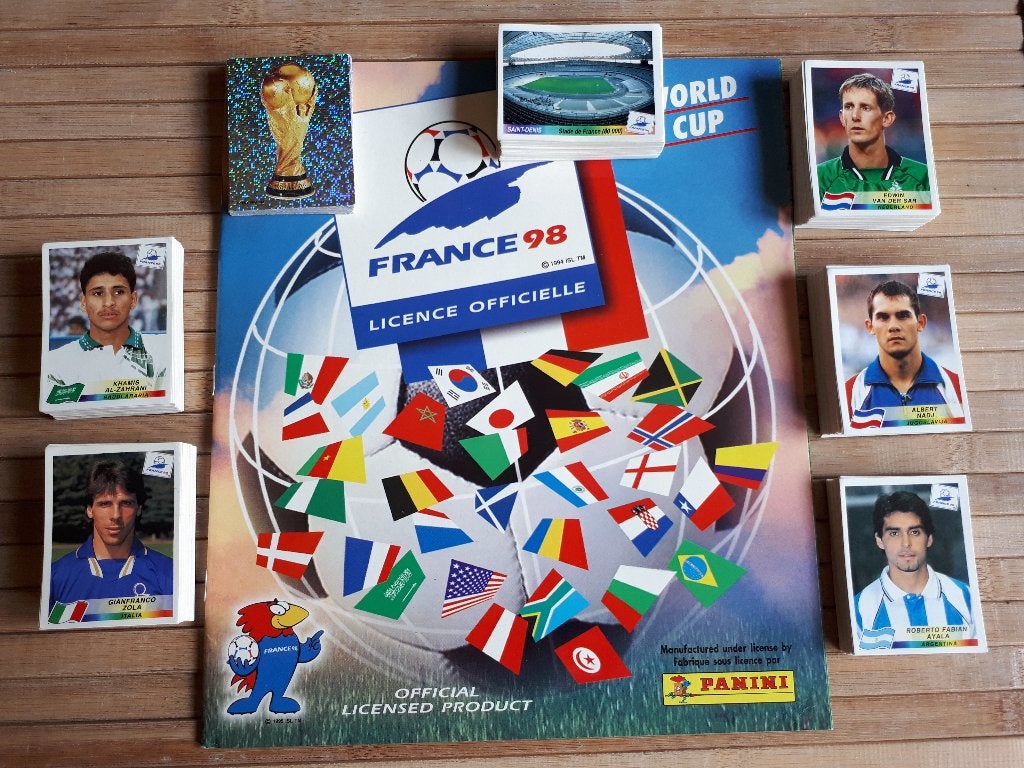 panini set complet mondial france 1998, Enlèvement ou Envoi, Neuf, Plusieurs autocollants