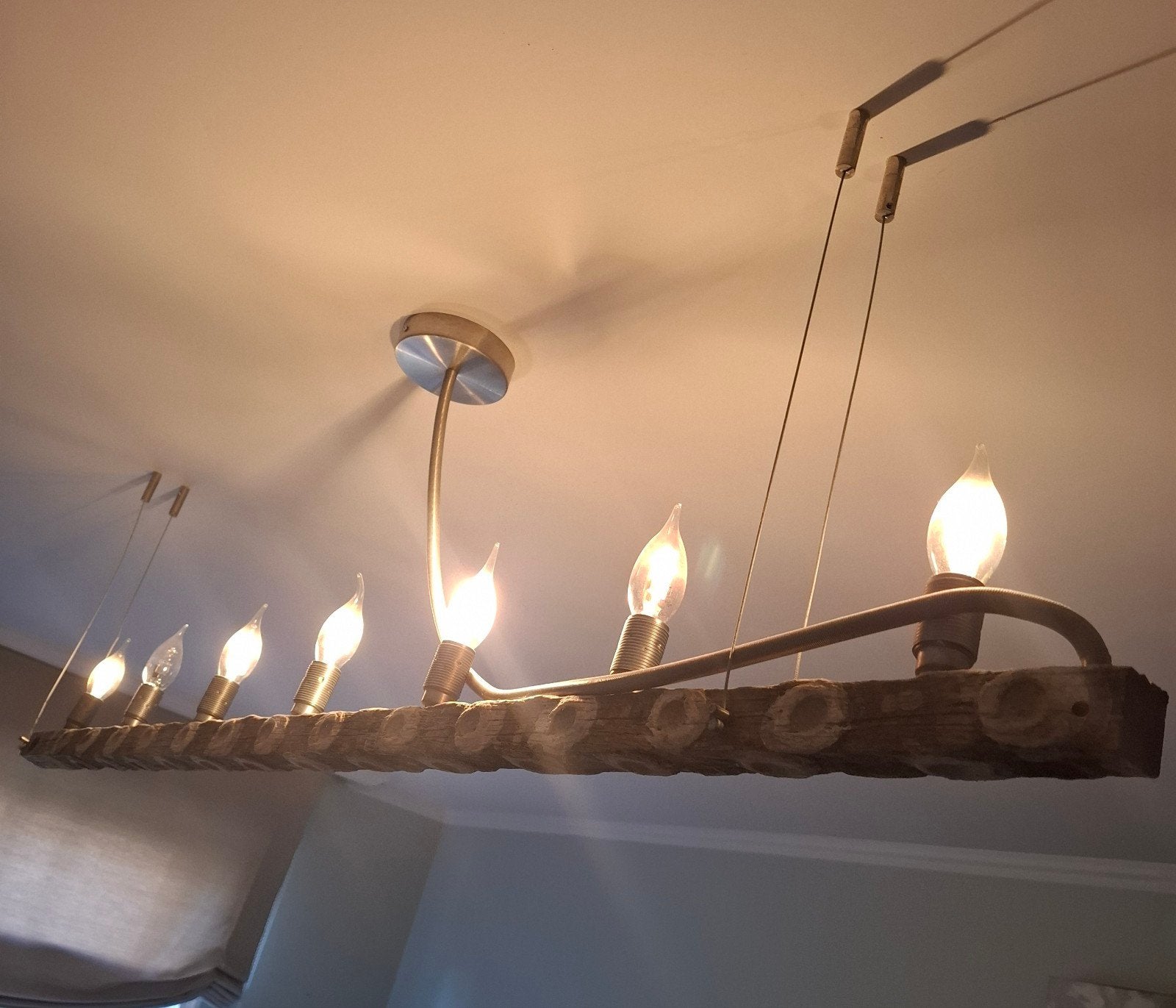 Lampe suspendue exclusive, Oyster Stick. Prix super bas !, Maison & Meubles, Lampes | Suspensions, Enlèvement