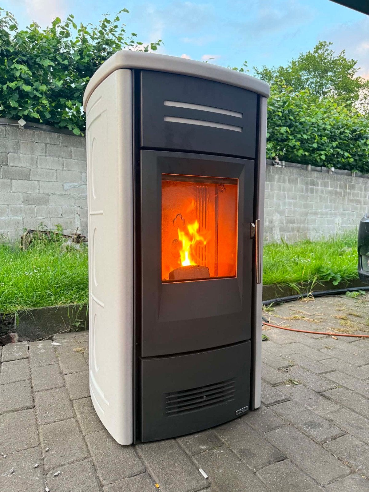 pelletkachel piazzette p958 8,6kw GRATIS LEVEREN, Tuin en Terras, Ophalen of Verzenden