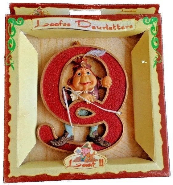 Efteling Volk van Laaf Deurbuchtaaf Q 10cm 1999 Laaf, Verzenden, Zo goed als nieuw, Beeldje of Poppetje