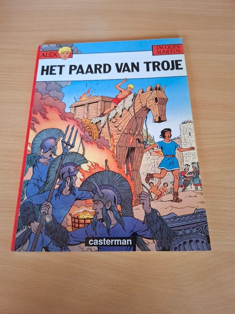 Alex - 19. Het paard van Troje - SC, Eén stripboek, Ophalen of Verzenden, Gelezen