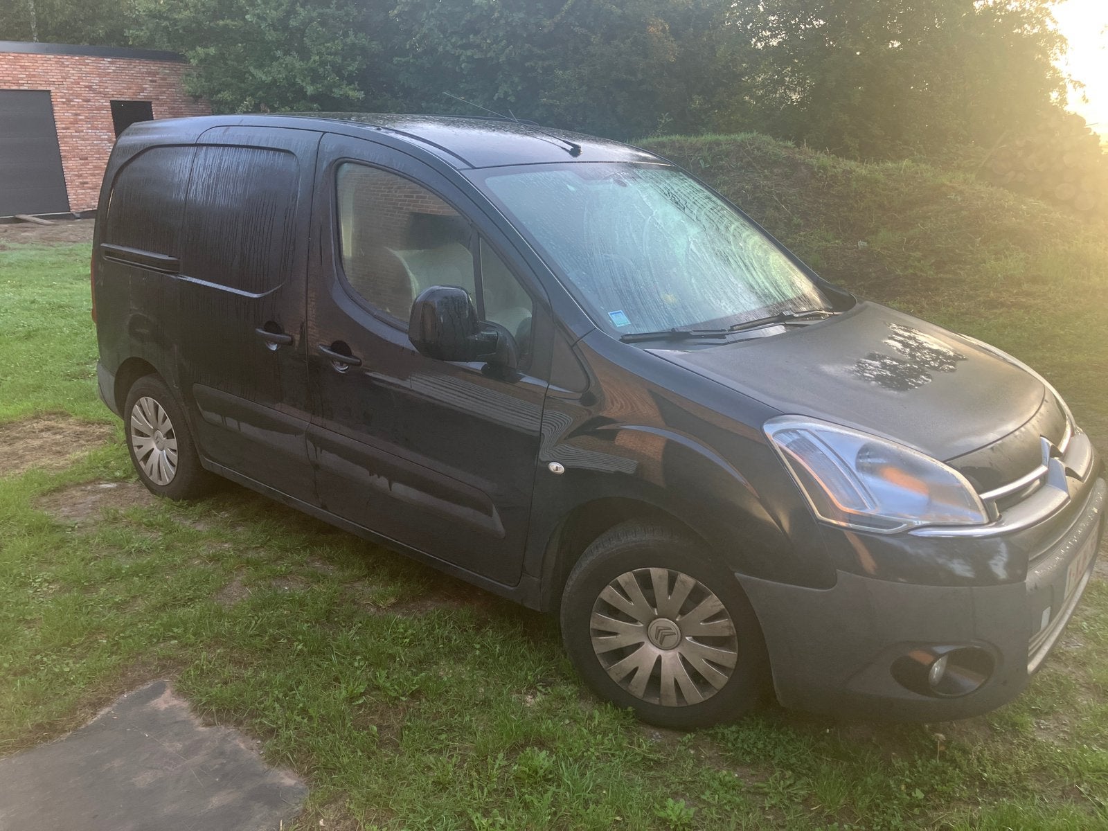 Citroen Berlingo BJ2012, Voorwielaandrijving, Stof, Citroën, Zwart