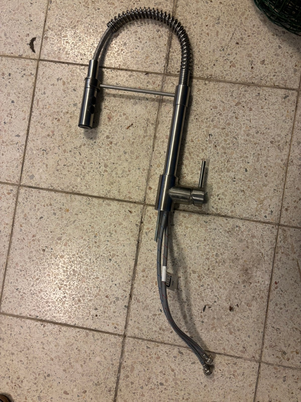 Keukenkraan met douche, Doe-het-zelf en Bouw, Sanitair, Ophalen, Gebruikt