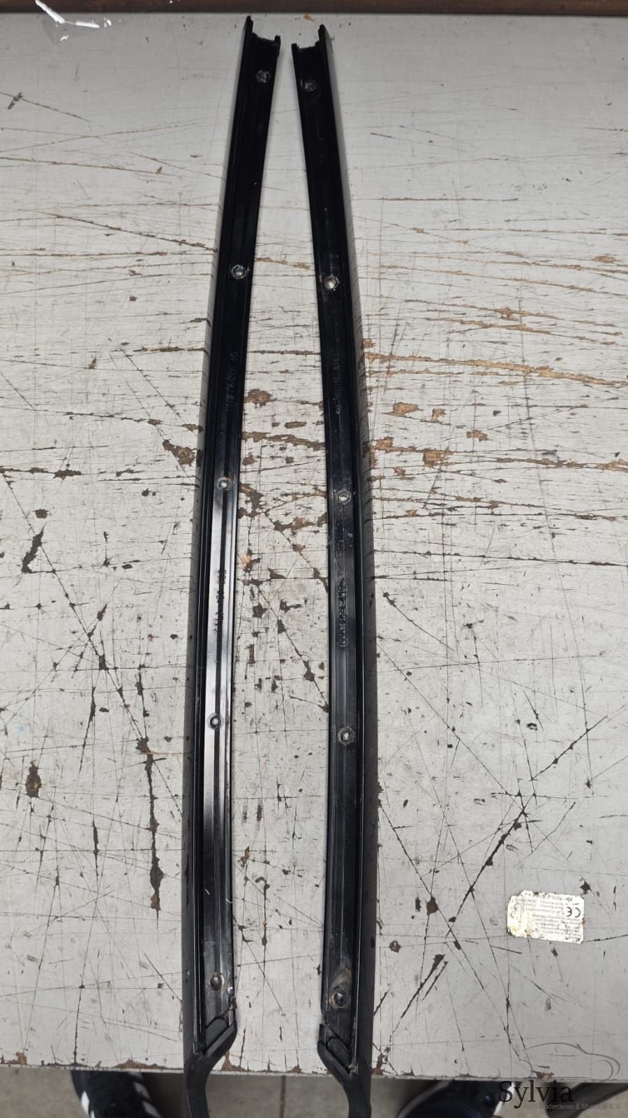 Sierlijsten zijramen A stijl afdekking links en rechts BMW 1, Gebruikt, -, Verzenden, -