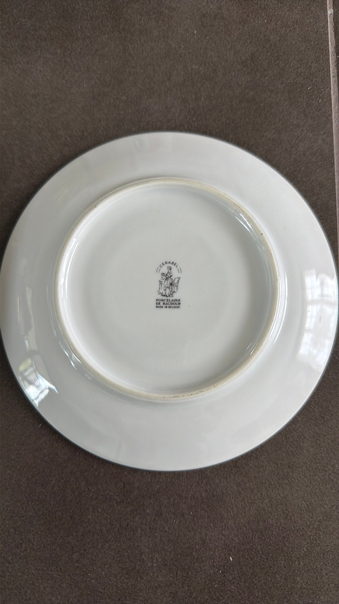 Service à café vintage en Porcelaine de Baudour (Cerabel), Antiquités & Art, Enlèvement