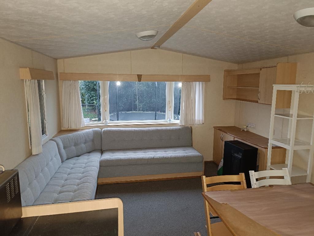 Mooie stacaravan 3 slpk te koop – transport inclusief!, Caravans en Kamperen, Tot en met 5