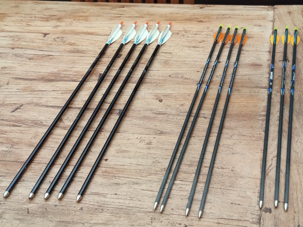 doelpijlen arbonaeros easton 500 lichtspeed, Ophalen, Gebruikt, Pijlen
