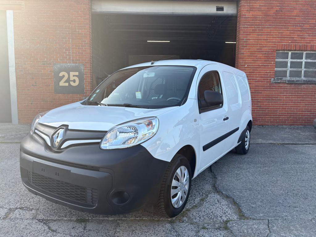 Renault Kangoo Verlengd Btw 53Dkm!!!, Auto's, Voorwielaandrijving, 4 cilinders, Renault, Wit