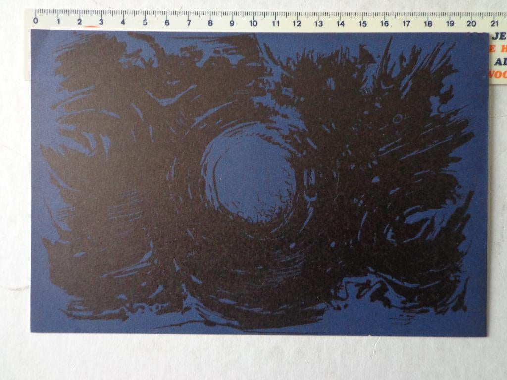 Mark Verstock uitnodiging Galerie Küppers Keulen 1962, Antiek en Kunst, Ophalen of Verzenden