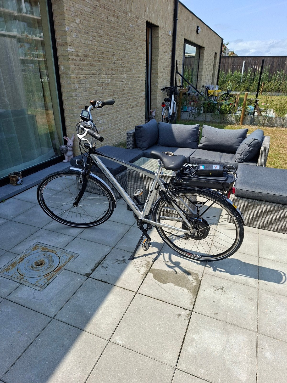 Velo electrique pour homme Oxford gris et noir, Vélos & Vélomoteurs, Vélos électriques, Enlèvement ou Envoi
