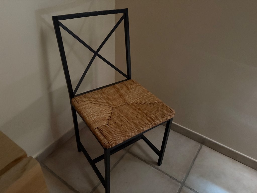 Ikea Granas stoel, Maison & Meubles, Chaises, Métal, Comme neuf, Landelijk, Enlèvement