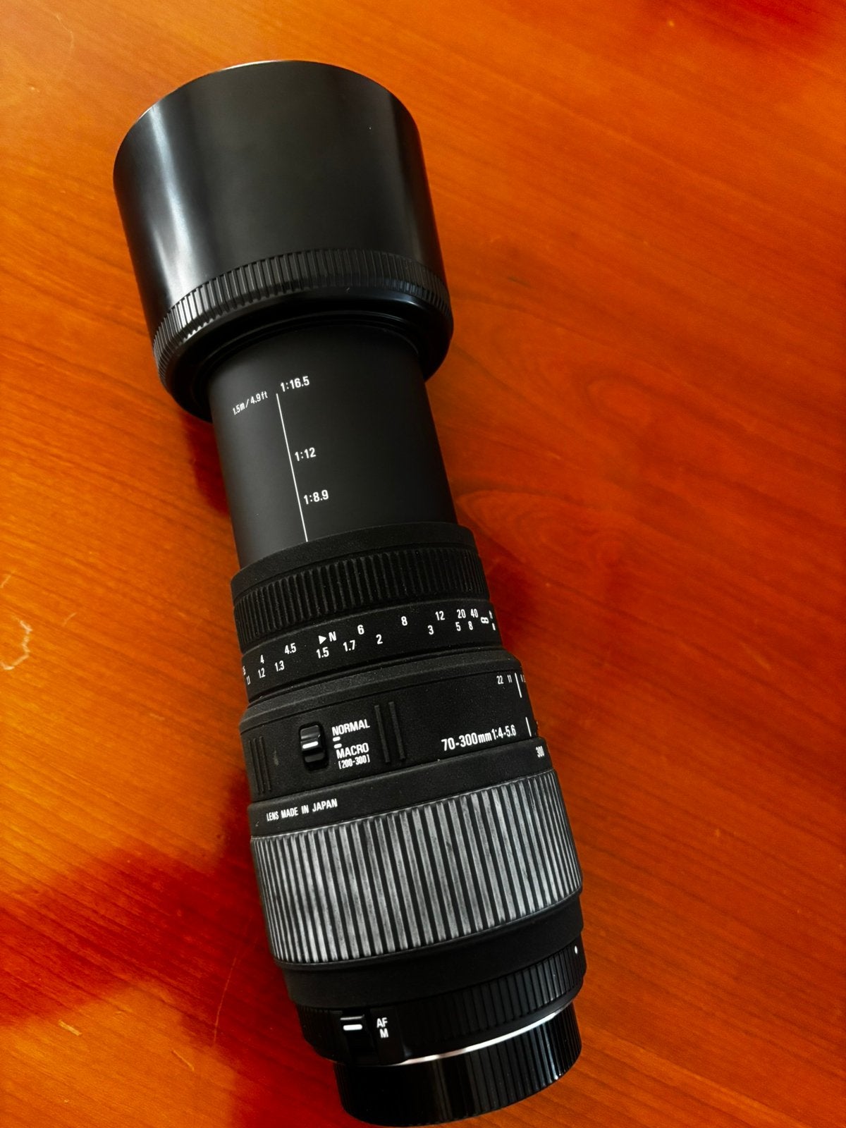 Sigma DG 70-300 mm 1:4-5.6 voor nikon, Audio, Tv en Foto, Ophalen, Nikon, Telelens, Zo goed als nieuw