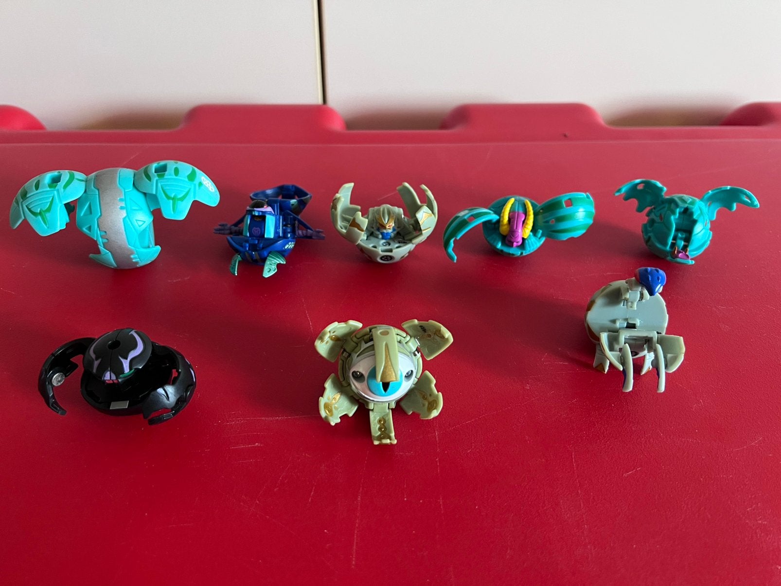 Bakugan bollen 8stuks, Collections, Enlèvement, Utilisé